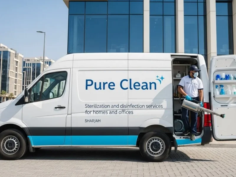 خدمات التعقيم والتطهير في الشارقة | بيور كلين للمنازل والمكاتب Image fx 2025 11 29T132207.857