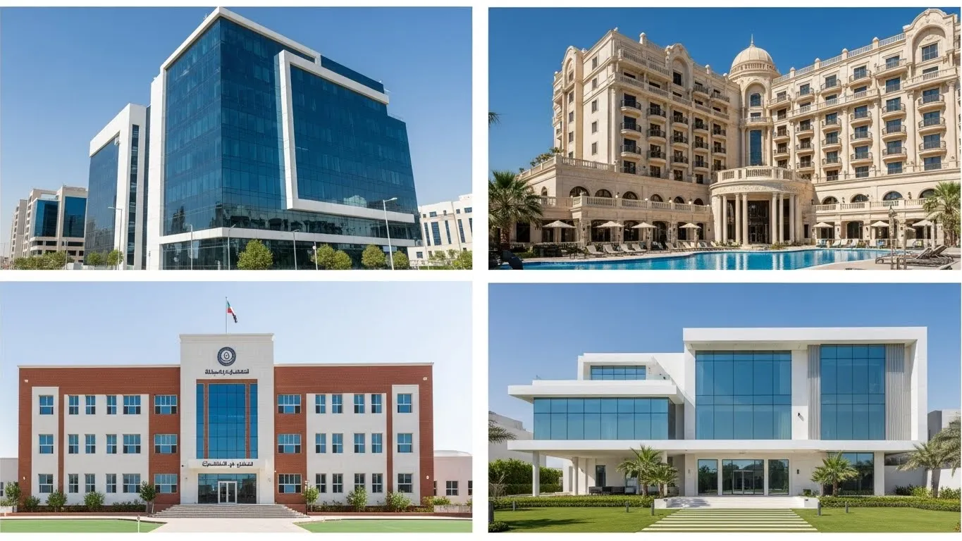 تنظيف واجهات المباني والزجاج في الشارقة | خدمات احترافية | بيور كلين Image fx 2025 11 29T133501.382