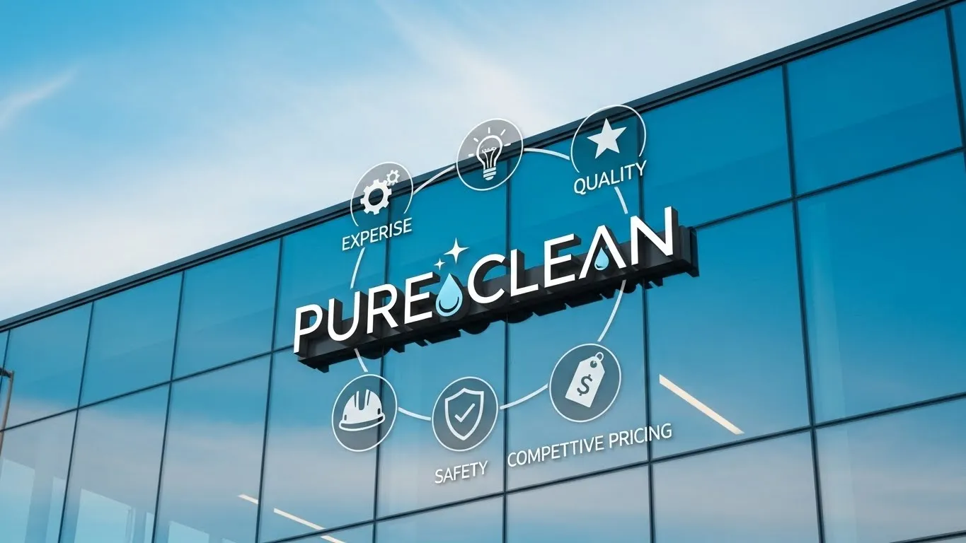 تنظيف واجهات المباني والزجاج في الشارقة | خدمات احترافية | بيور كلين Image fx 2025 11 29T133747.143