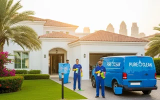 خدمة تنظيف فلل في الشارقة | احترافية وجودة عالية | بيور كلين