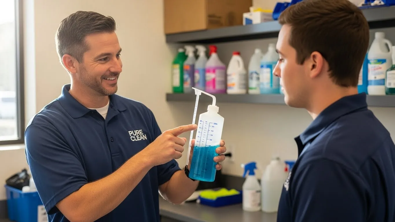 أفضل أدوات ومواد التنظيف الاحترافية: دليل بيور كلين الشامل Image fx 2025 11 29T144626.732