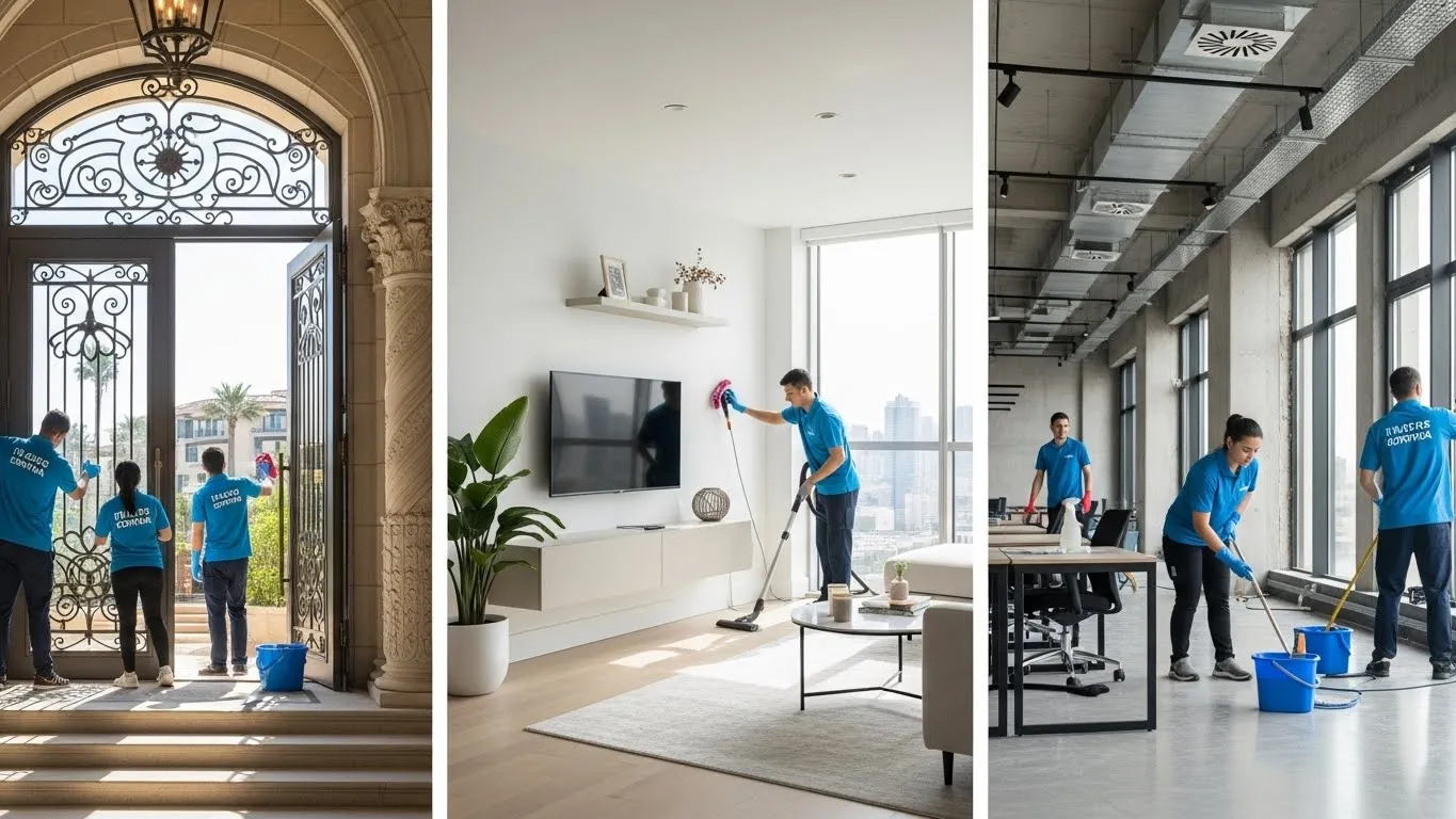 دليل خدمات التنظيف بعد البناء والتشطيب في الشارقة | بيور كلين Image fx 64