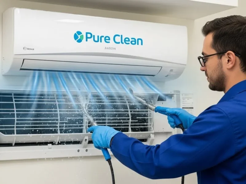 خدمة تنظيف وتعقيم مكيفات الهواء في الشارقة | بيور كلين Image fx 95