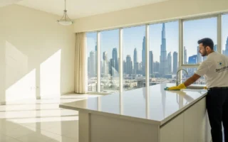 تنظيف قبل وبعد الانتقال في دبي | استرجع تأمينك | بيور كلين 0544652567