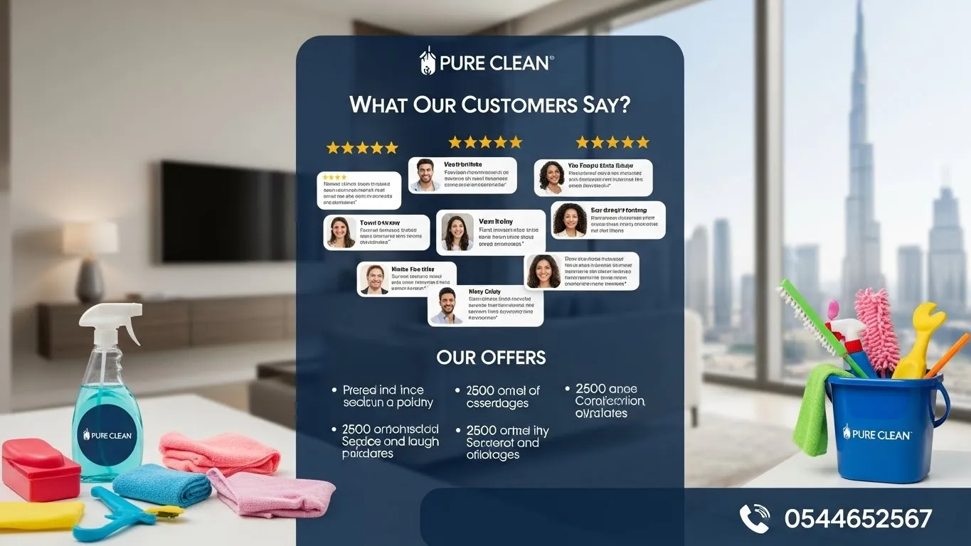 خدمات التنظيف في دبي